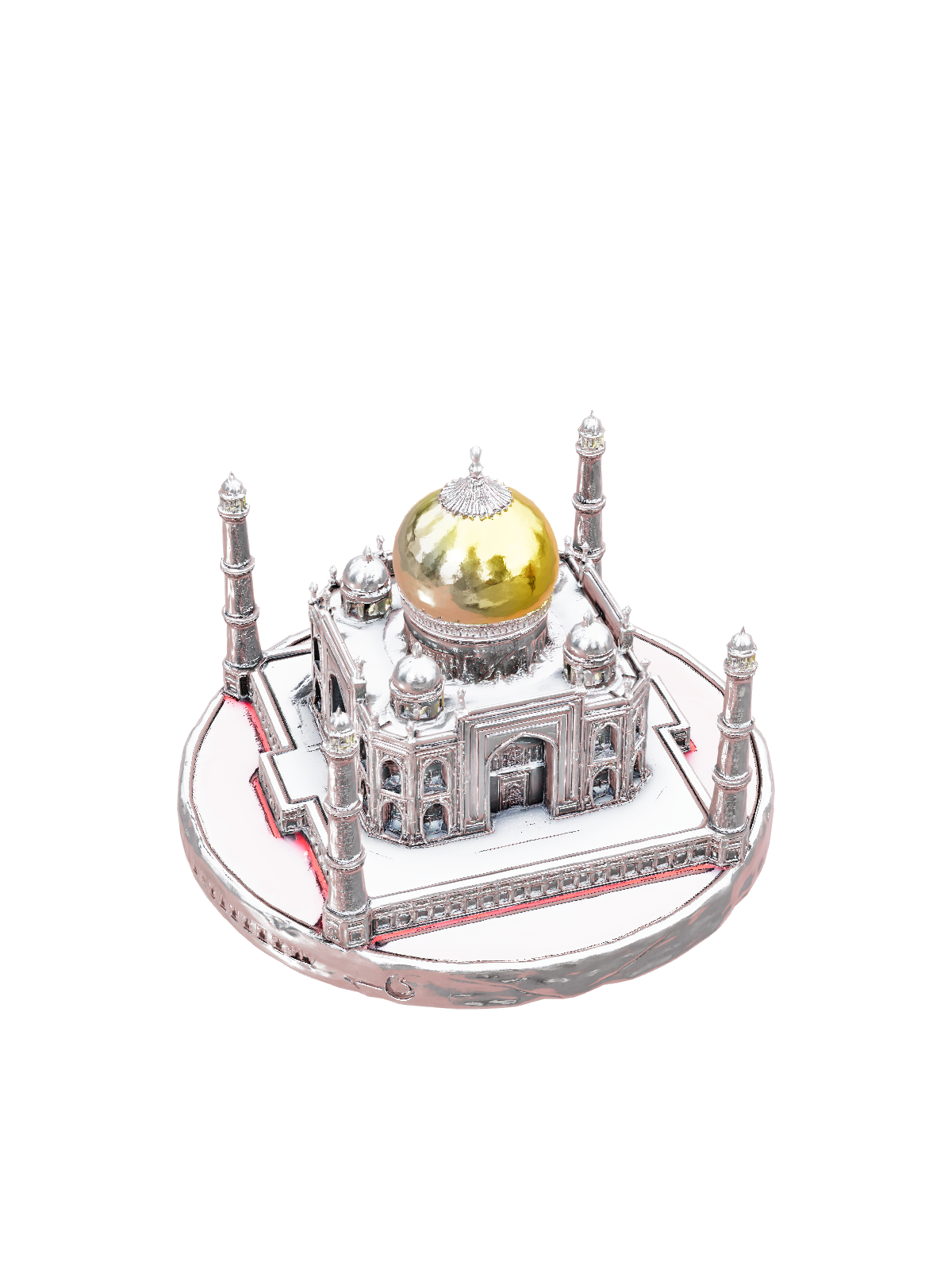 Taj Mahal in Agra — Gold tier collectible skin